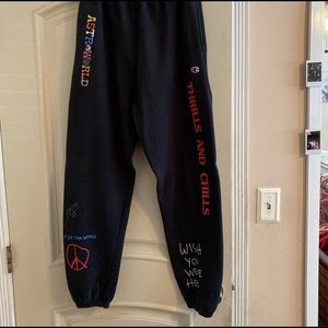 Travis Scott Astroworld World Peace Sweatpants